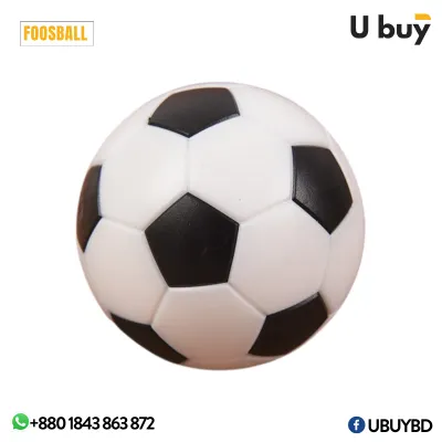 Regular Foosball Ball - 36mm (Black & White)